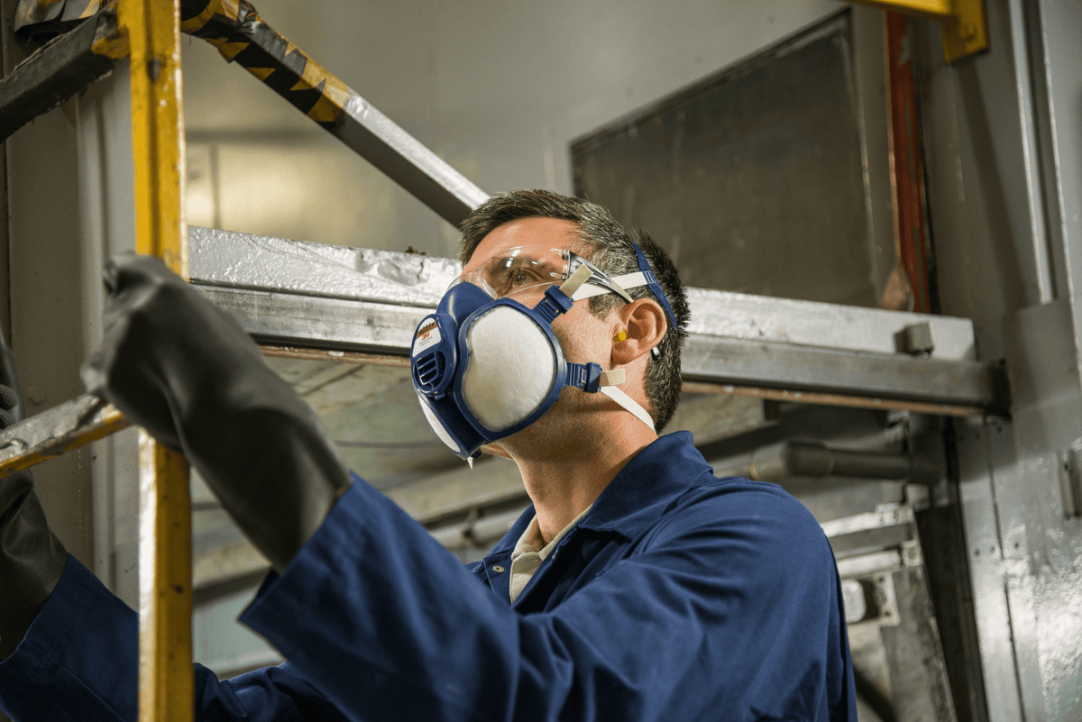 3M™ Serie 4000+: Medias Máscaras Reutilizables sin Mantenimiento