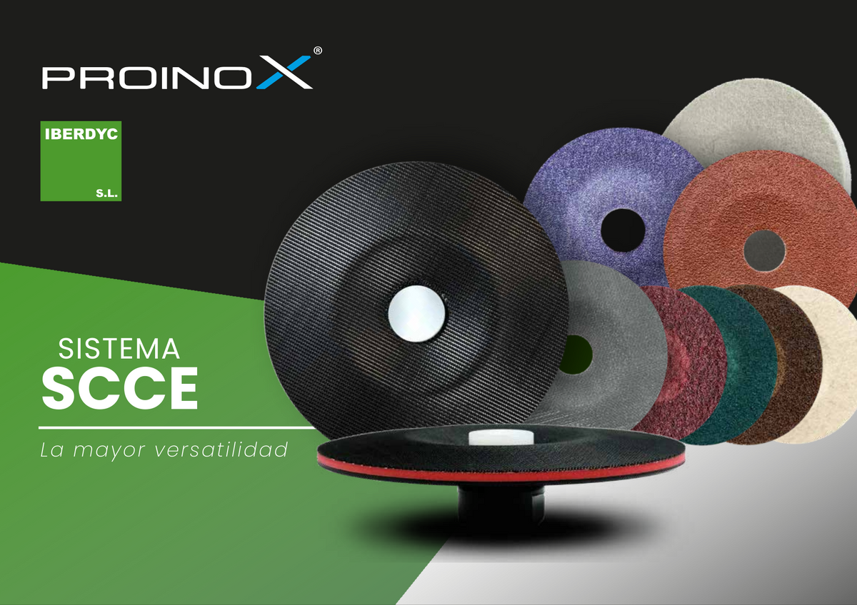 El Sistema SCCE de PROINOX®: Innovación Patentada en Abrasión y Pulido