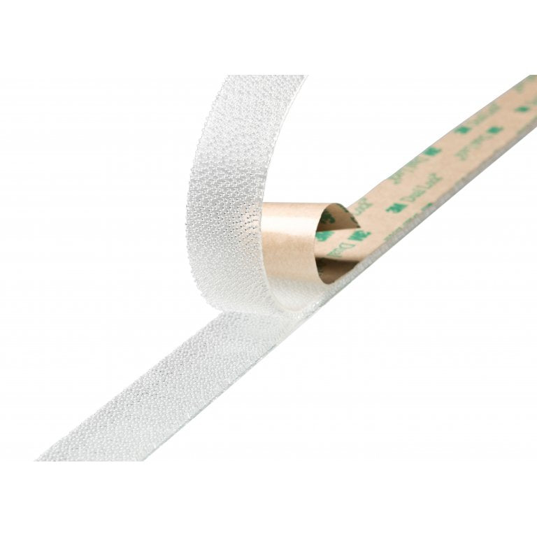 4570 CINTA 3M VELCRO TRANSPARENTE 46X25MM