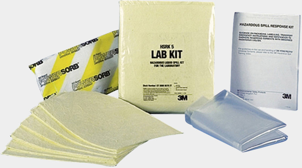 SK-5 KIT EMERGENCIA QUIMICOS LABORAT. (5 LTS)