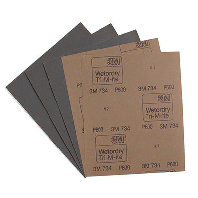 PLIEGO 3M-734 LIJA AL AGUA 230X280 MM P