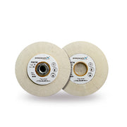 RUEDA FBCW FLAP TELA BLANCA 110X35 M-14